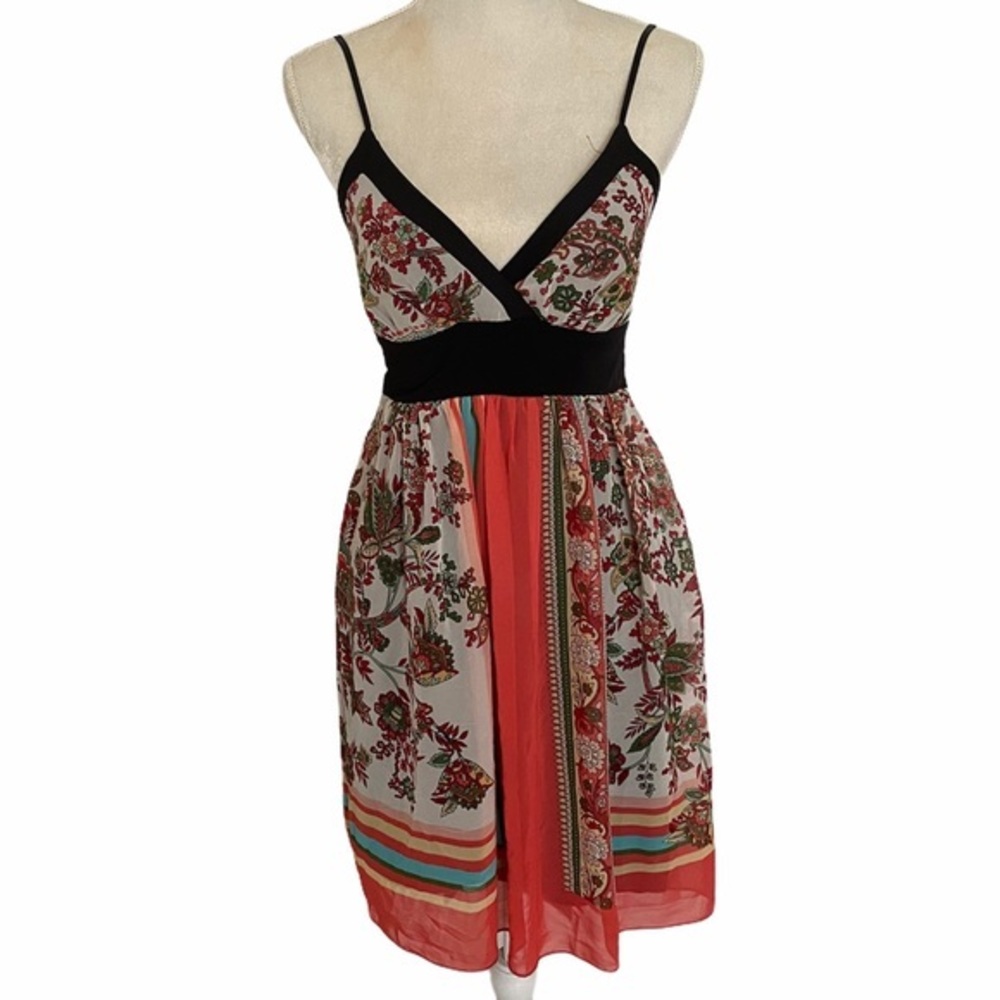 Rampage Spaghetti Strap Pattern Dress sz 3